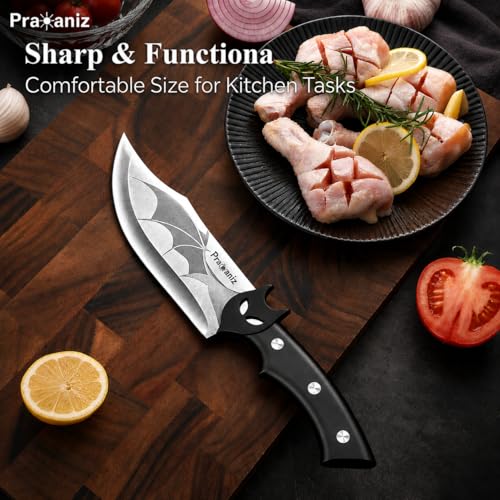 Gothic Bat Kitchen Knife - Stainless Steel Blade for Halloween & Dark Aesthetic Cooking