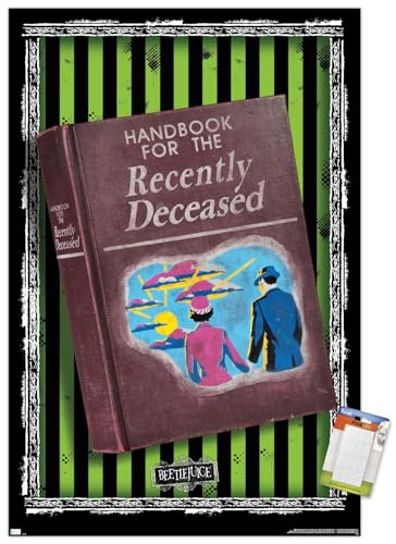 Beetlejuice Handbook for the Recently Deceased Wall Poster Bundle - 34 x 22.4 Inches