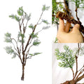Artificial Pine Tree Branch for Reptile Enclosures - Flexible 39in Cedar Stems
