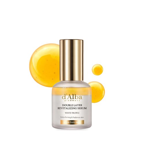 d'alba Piedmont White Truffle Revitalizing Serum - 100hr Hydration, Hyaluronic Acid & Centella Asiatica, Skin Firming (1.01 fl. oz)