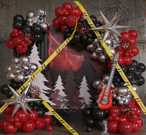 Stranger Themed Party Decorations Kit for Birthday Halloween and Events