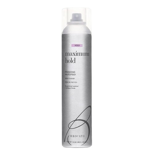 Brocato Maximum Hold Finishing Hairspray - Exceptional Control & Brilliant Finish | 10oz for All Hair Styles
