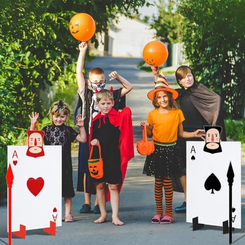 Cinnvoice Wonderland Tea Party Halloween Decorations - 12 Pieces