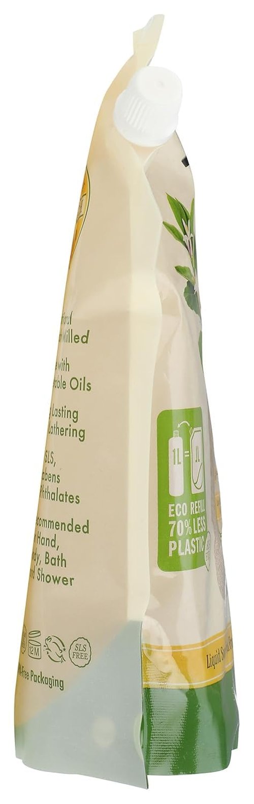 A LA MAISON Provence Lemon Liquid Soap Refill Pouch, 33.8 FZ