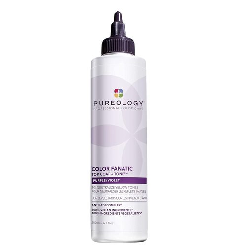 Pureology Color Fanatic Top Coat - Maintains Vibrant Hair Color, Smooths & Restores Shine