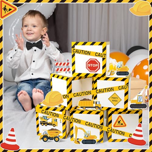 Construction Zone Party Decorations Set - Kid Birthday & Event Decor