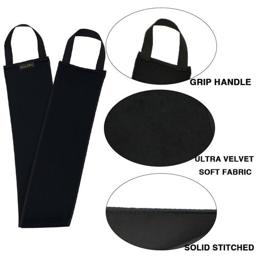 4Pack Self Tanning Mitt Set, 1 Self Tan Mitt, 1 Self Tanner Lotion Back Applicator, 1 Self Face Tanning Brush, 1 Exfoliating Glove, Self Tan Kit (4pack tanning applicator)