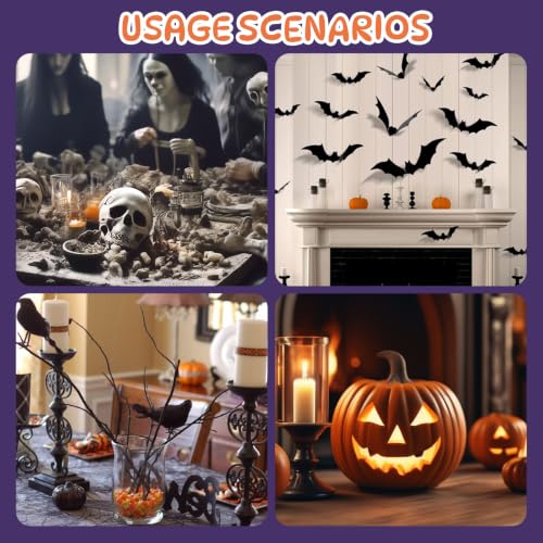 Pink Ghost Truck Halloween Figurine Set with Removable Mini Ghosts - Indoor Decor