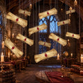 Wizard Party Decor 15 Acceptance Letter Ornaments - Magic Themed Hanging Decorations