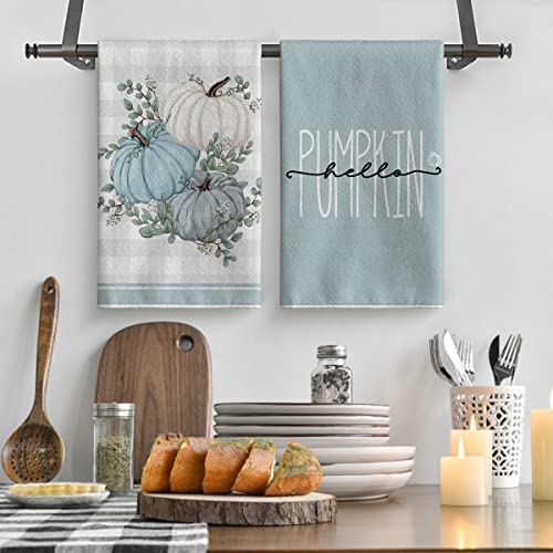 Seasonal Kitchen Table Decor Set - Dish Towels & Table Runner for Indoor Outdoor Use