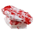 Halloween Bloody Apron & Chef Hat Set - Crazy Bloody Costume for Party & Cosplay Variation of Hat