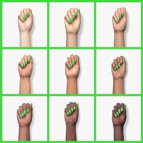 Beetles Neon Green Gel Nail Polish - Lime Green Creme | 15ML