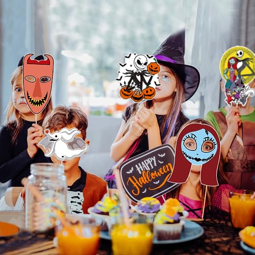 20Pcs Halloween Skeleton Christmas Tree Ornaments Night Before Christmas Decorations
