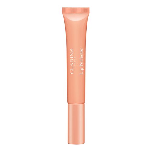 Clarins Lip Perfector - Peptide Plumping Hydrating Lip Gloss | Non-Sticky Shine with Sheer Shimmer | 0.35 Ounces