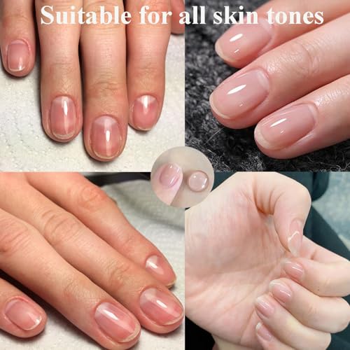 NovaCharm Clear Nail Polish - High Gloss, Quick Dry, Long Lasting, Air Dry, 10ml - Variation: Clear