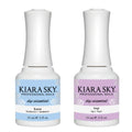 KIARA SKY Liquid Essentials Dip Manicure | 0.5 fl oz | Step #2 Base Coat & #4 Top Coat Duo