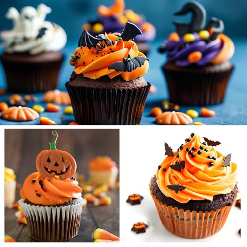 Halloween Silicone Mold 7-Piece Set for Cake & Candy Decoration Halloween Style