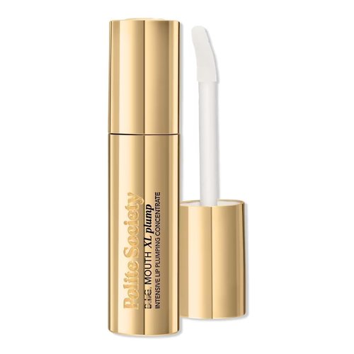 Polite Society Lip Plumping Concentrate - XL High-Shine Gloss 0.16 oz for Fuller Lips