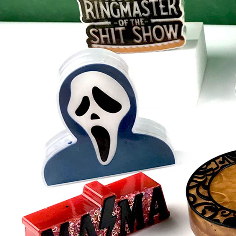 Ghost Shape Car Freshie Silicone Mold for Soap Aroma Beads Pendant Candle