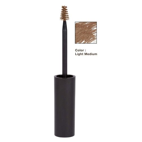 Elizabeth Mott Queen of the Fill Tinted Eyebrow Gel - Water-Resistant Brow Filler & Volumizer - Light Medium Brown 4g