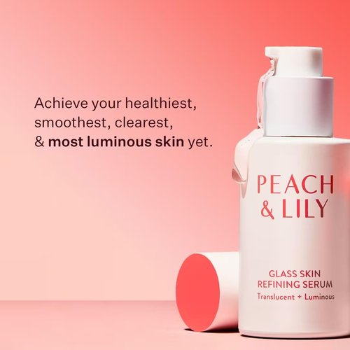 Peach & Lily - Glass Skin Refining Serum for Face - Hydrating Hyaluronic Acid & Niacinamide - 1.35 oz - Vegan, Cruelty-Free Korean Beauty