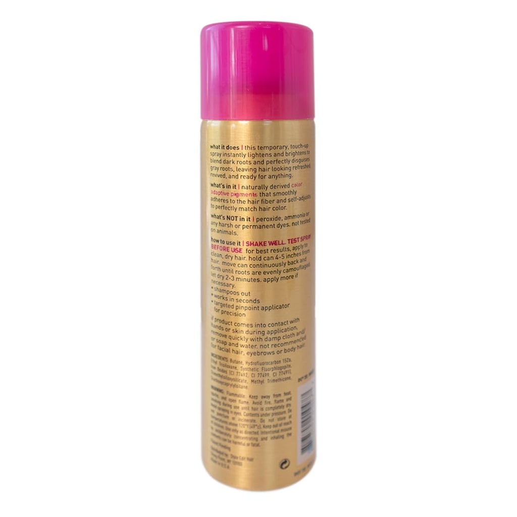 Style Edit Travel Size Root Touch Up Spray - Temporary Gray Hair Concealer | Salon-Quality, Medium Blonde, 0.75 oz
