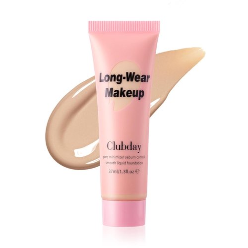 Regine Switzerland Long-Wear Liquid Foundation - Pore Minimizer & Sebum Control, Oil-Free Matte Finish, 37ml