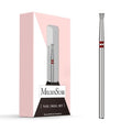 MelodySusie 6.7mm Inverted Tapered Cuticle Clean Nail Drill Bit 3/32'', Professional Safety Carbide Diamond Under Nail Cleaner for Cuticle Dead Skin Nail Prepare, Beginners Bits, Series Bit-S, Fine