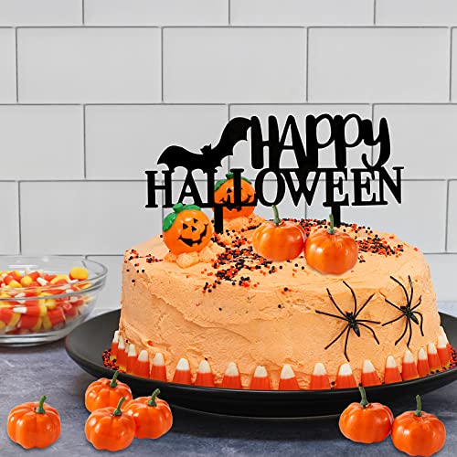 Mini Foam Pumpkins Orange - Fall Harvest Decor, 100 Pieces