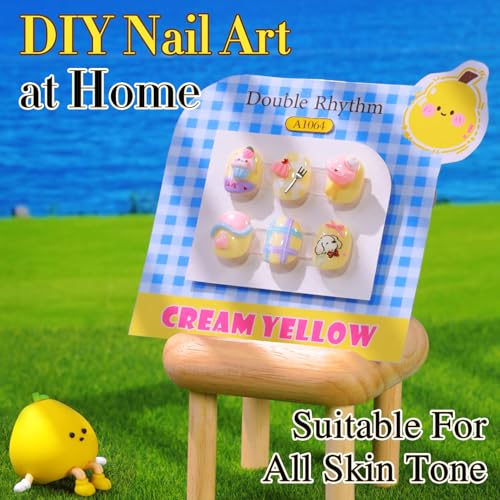 Neutral Light Milky Gel Nail Polish 15ML - Cream Yellow Variation