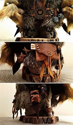 Viking Warrior Gnome Doll - Scandinavian Halloween Farmhouse Decor - Variation A