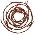 Funrous 8 Pcs Rusty Barbed Wire Garland for Halloween Western Party Decor - 60 Feet