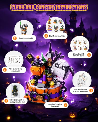 Halloween Advent Calendar 2026 - 31-Day Building Blocks for Kids & Families