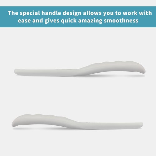 Fu Store Foot Callus Remover - Durable Hard Skin Remover & Pedicure Tool for Soft, Smooth Feet (White)