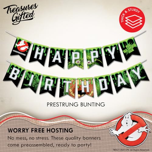 Ghostbusters Birthday Banner - Party Decorations & Supplies