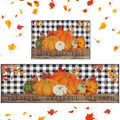 ArtSocket Fall Kitchen Rugs Set of 2 Non-Slip Washable Mats - Fall 3