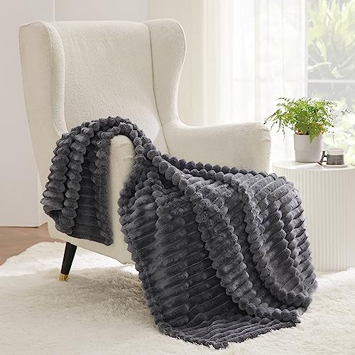 Bedsure Fleece Throw Blanket - Ultra Soft Warm Lightweight Bed & Couch Cover