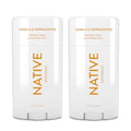 Native Deodorant - Aluminum & Paraben Free | 2.65 oz (2 Pack) - Vanilla & Sandalwood Scent