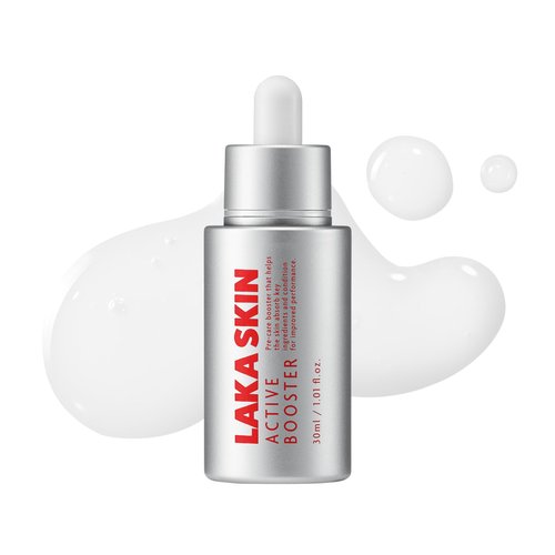 Laka Skin Care Active Booster, 30ml/1.01 fl.oz, PDRN, Peptide for Elasticity, Cleaning Pores, Soothing, Hyaluronic Acid, Korean Skin Care