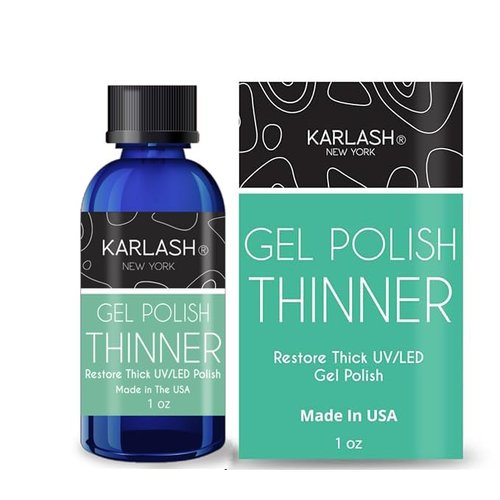 Karlash Gel Polish Thinner - Revival and Soak Off for UV LED Nail - 1 oz