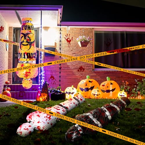 MiniInflat 3 Set Halloween Outdoor Inflatable Decorations - Creepy 5 ft Prop - Cool