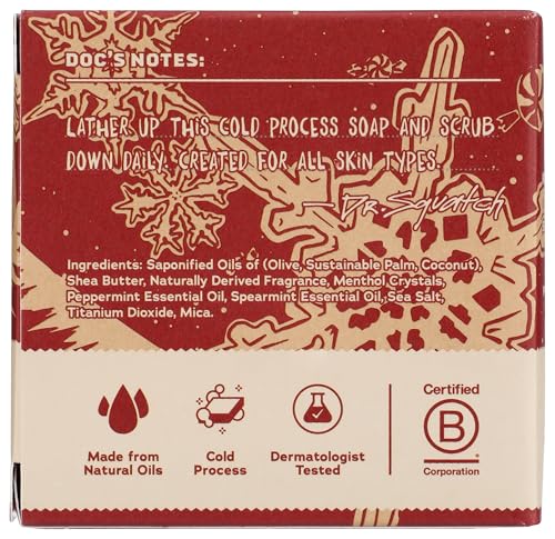 Dr. Squatch Limited Edition Bars (Frosty Peppermint), 5 ounces