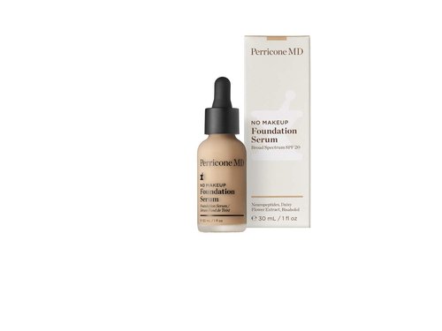 Perricone MD No Makeup Foundation Serum - Hydrating Semi-Matte Liquid Makeup | Fragrance-Free, Vegan, Cruelty-Free, Medium Coverage for Dark Spots