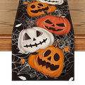 Halloween Table Runner 13x60 Inch Black Polyester Home Party Decor - Variation of THIS listing