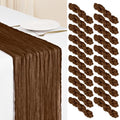 Brown Cheesecloth Table Runner 20 Pack - 17 x 108 Inches - Showgeous Variation of THIS listing