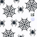 30 PCS Felt Spider Web Decorations Halloween Hanging Ornaments Bulk Set