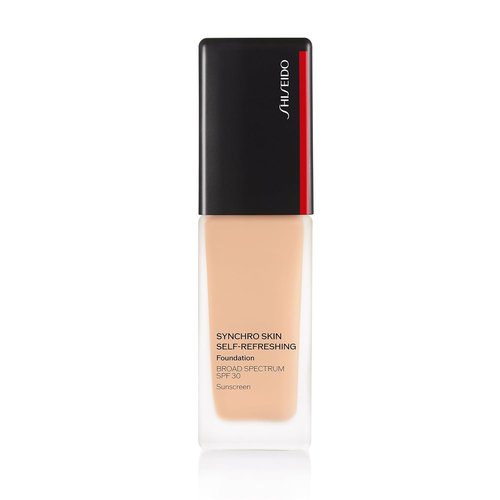 Shiseido Synchro Skin Foundation SPF 30 - Medium-to-Full Coverage, Natural Finish - 30 mL Shell 160