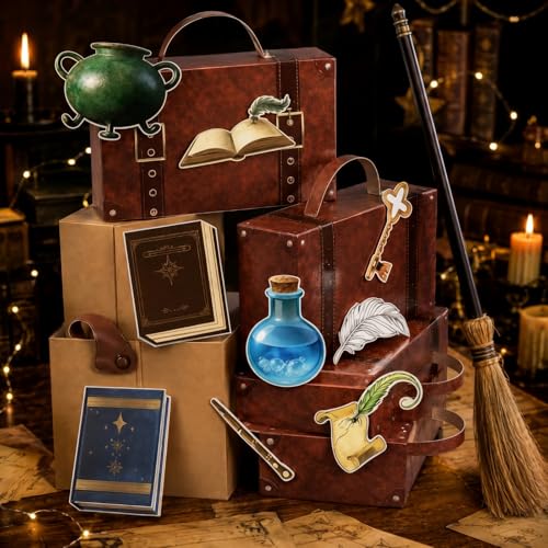 Halloween Car Trunk Decor Set - Wizard Theme for Trunk or Treat Party