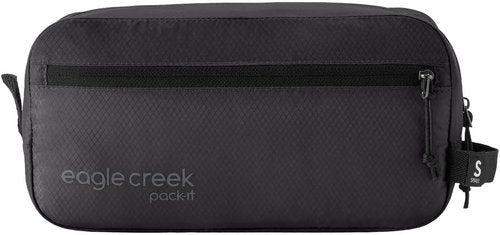 Eagle Creek Pack-It Isolate Quick Trip | Compact Water-Resistant Travel Toiletry Bag - Lightweight - Black