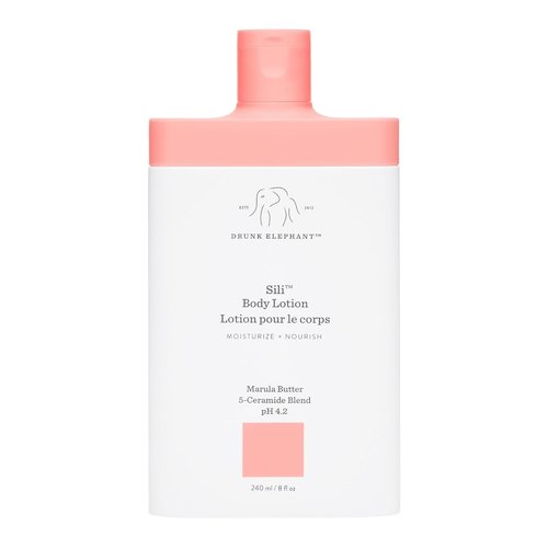 Drunk Elephant Sili Body Lotion - Lightweight Daily Moisturizer - 240 ml/8 fl oz - Clean & Cruelty-Free Skincare